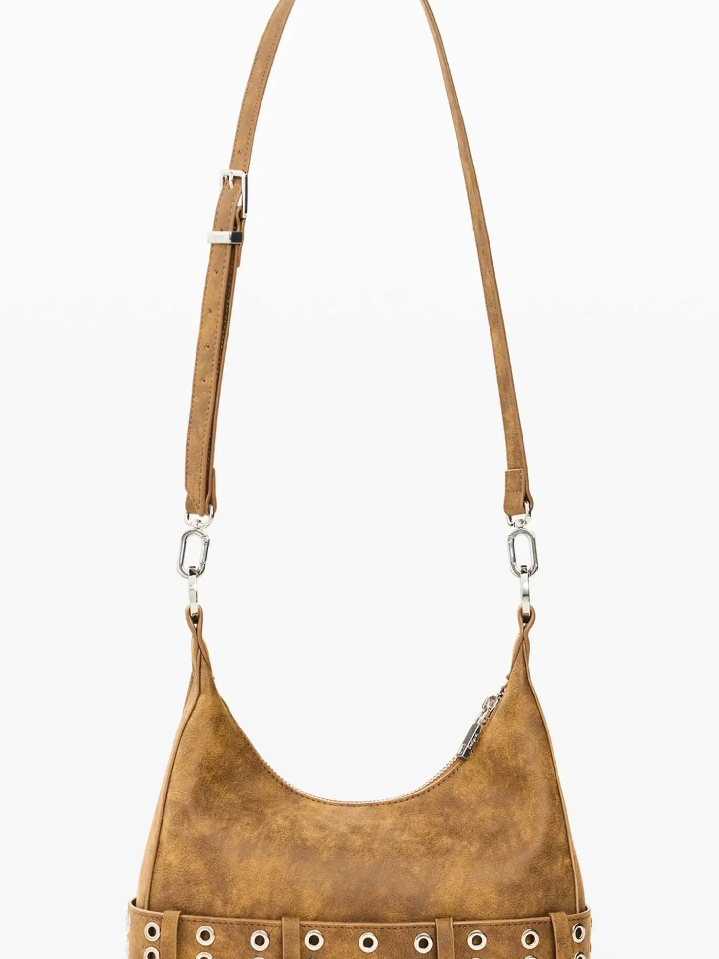 BORSA A SPALLA DONNA - DESIGUAL MARRONE - 26WAXP68