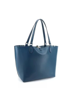 BORSA A SPALLA DONNA - GATTINONI ROMA BLU - BINTD8156WZT