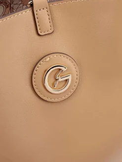 BORSA A SPALLA DONNA - GATTINONI ROMA GIALLO - BINTD8156WZT