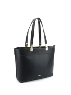 BORSA A SPALLA DONNA - GATTINONI ROMA NERO - BENIA8834WVP