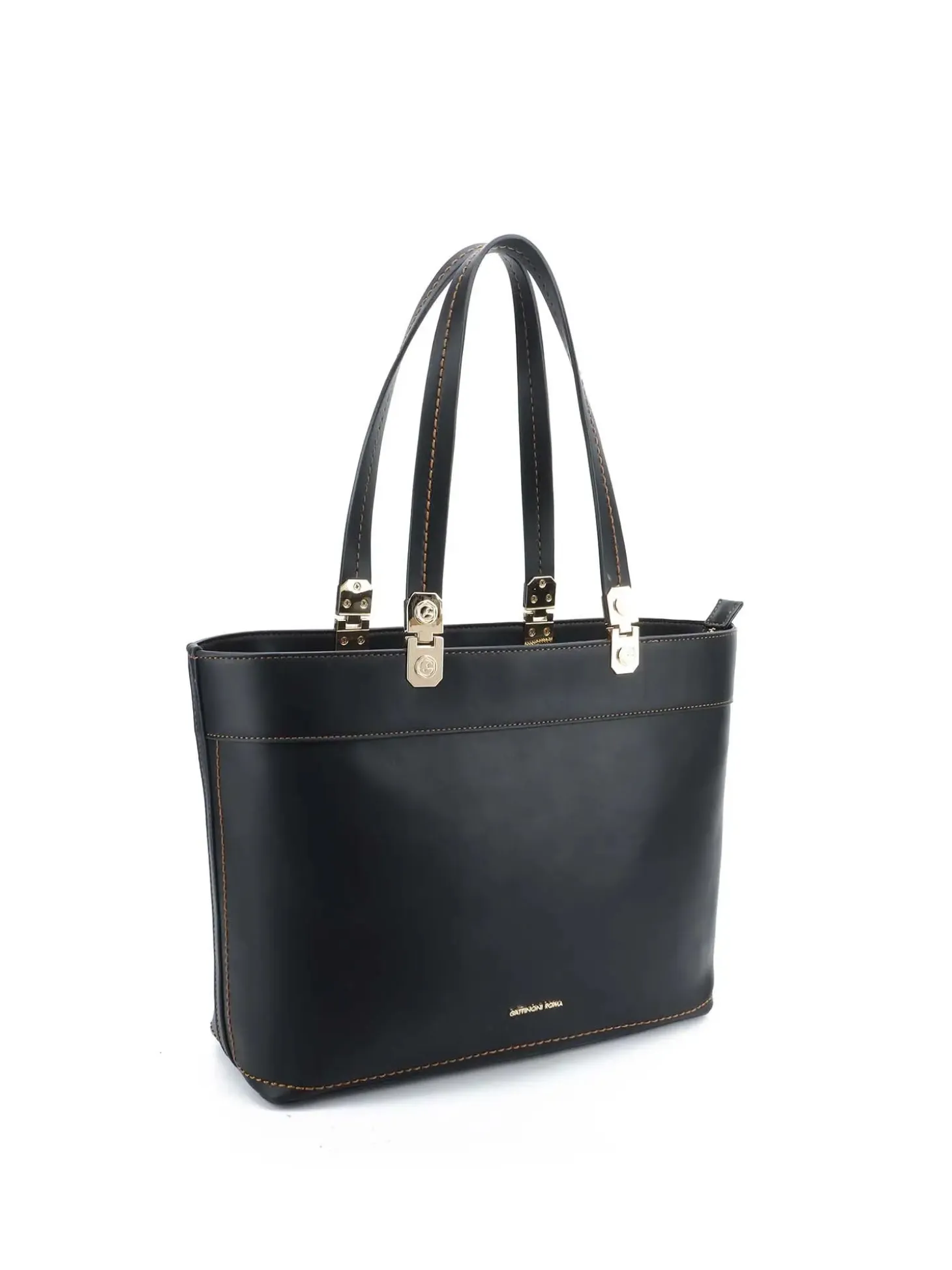 BORSA A SPALLA DONNA - GATTINONI ROMA NERO - BENIA8834WVP