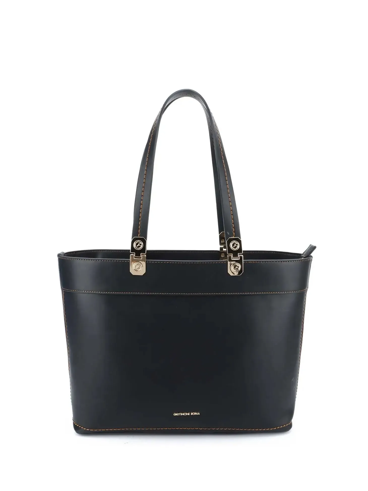 BORSA A SPALLA DONNA - GATTINONI ROMA NERO - BENIA8834WVP