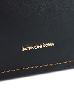 BORSA A SPALLA DONNA - GATTINONI ROMA NERO - BENIA8834WVP