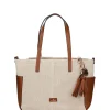 BORSA A SPALLA DONNA - GATTINONI ROMA BEIGE - BEN268780WC2