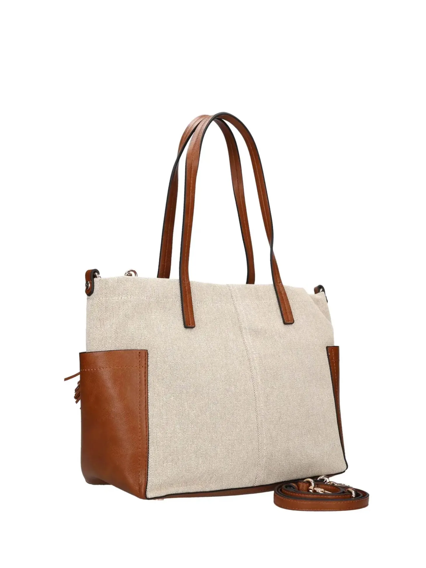 BORSA A SPALLA DONNA - GATTINONI ROMA BEIGE - BEN268780WC2