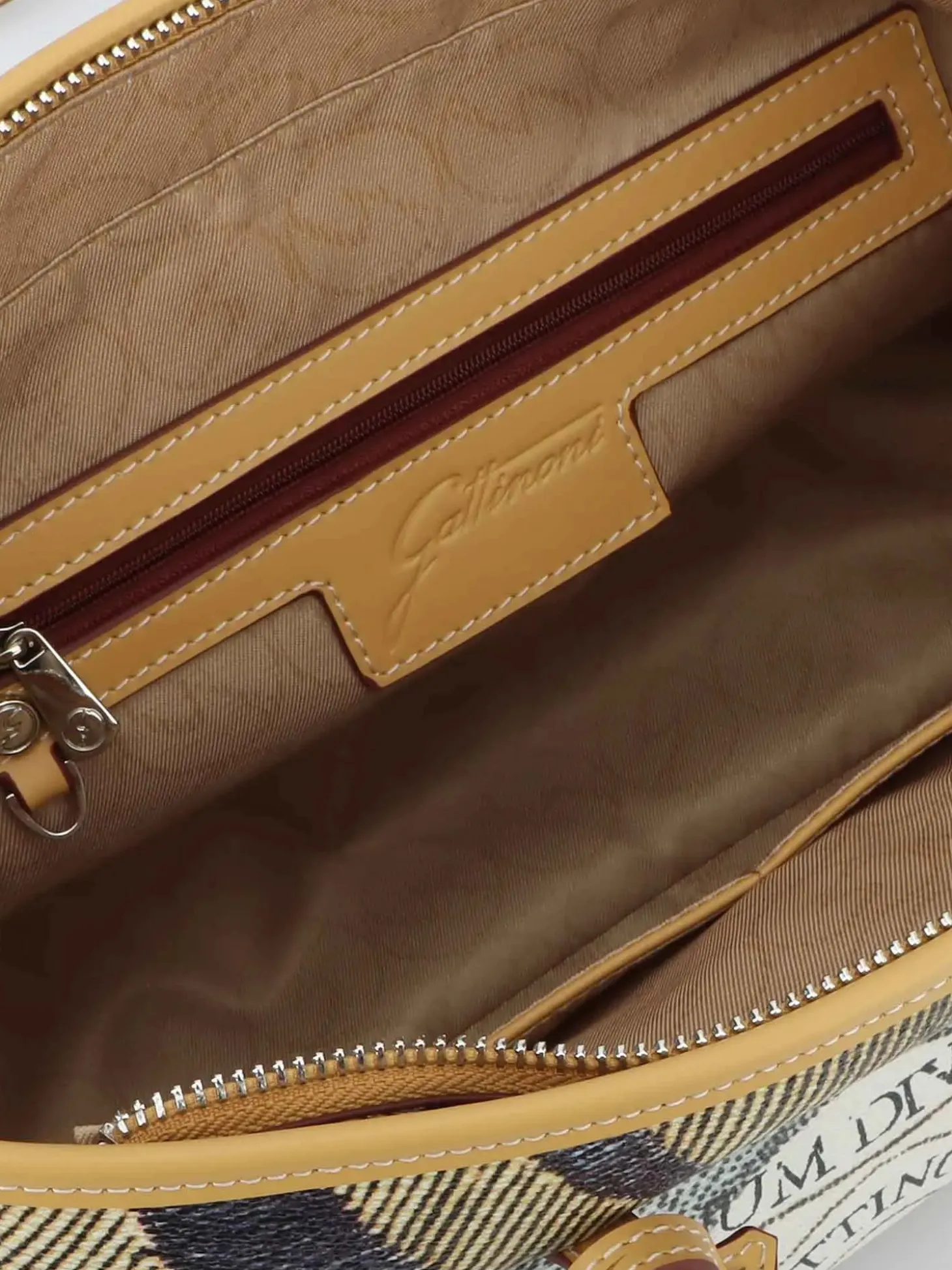 BORSA A SPALLA DONNA - GATTINONI CUOIO - BEG268317WWH