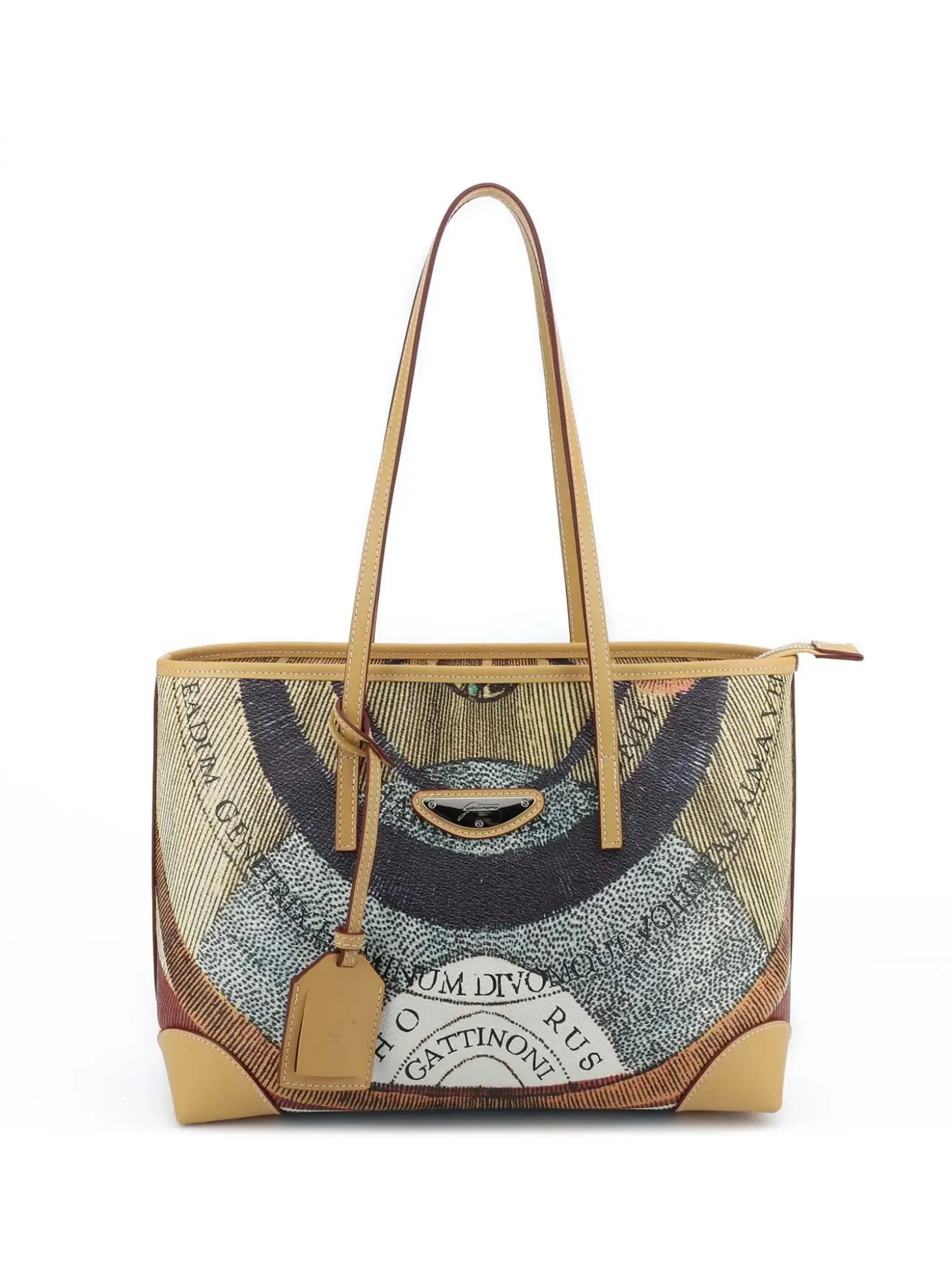 BORSA A SPALLA DONNA - GATTINONI CUOIO - BEG268317WWH