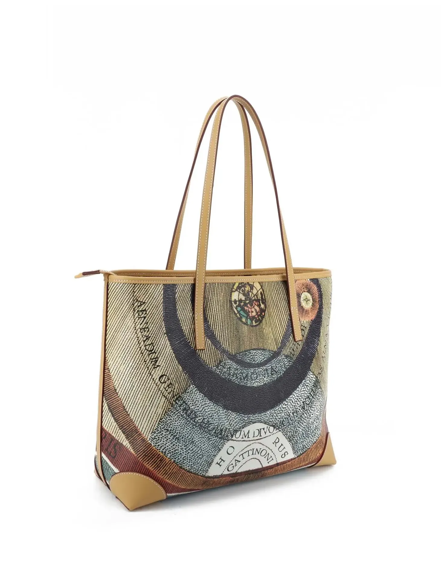 BORSA A SPALLA DONNA - GATTINONI CUOIO - BEG268318WWH