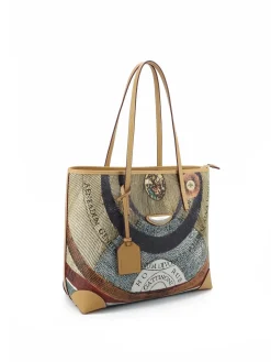 BORSA A SPALLA DONNA - GATTINONI CUOIO - BEG268318WWH