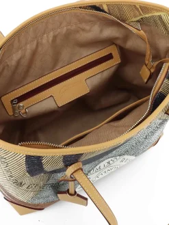 BORSA A SPALLA DONNA - GATTINONI CUOIO - BEG268318WWH
