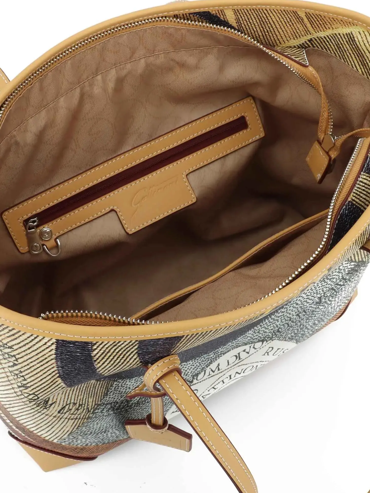BORSA A SPALLA DONNA - GATTINONI CUOIO - BEG268318WWH