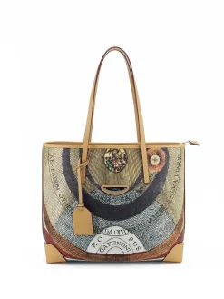BORSA A SPALLA DONNA - GATTINONI CUOIO - BEG268318WWH