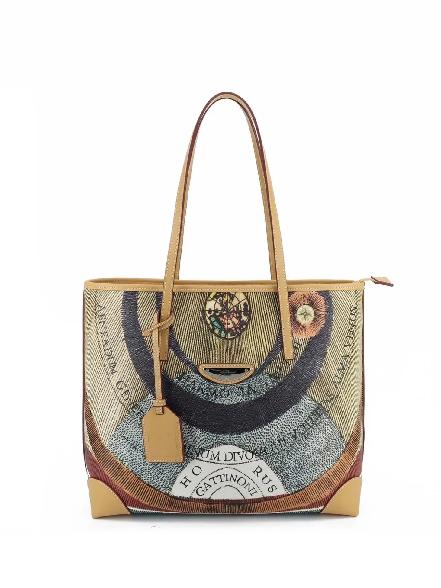 BORSA A SPALLA DONNA - GATTINONI CUOIO - BEG268318WWH