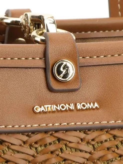 BORSA A SPALLA DONNA - GATTINONI ROMA TAN - BEN268840WVP