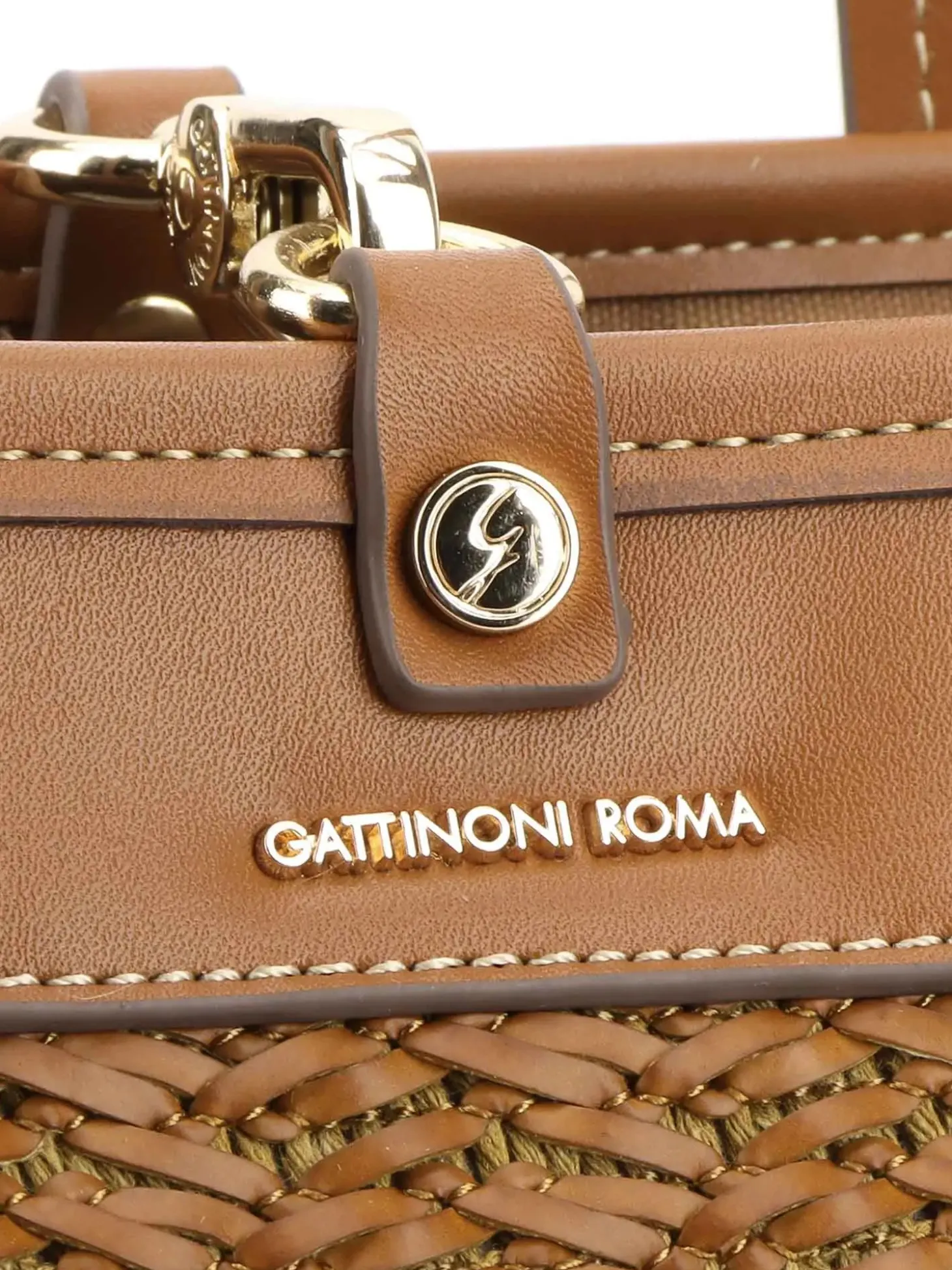 BORSA A SPALLA DONNA - GATTINONI ROMA TAN - BEN268840WVP