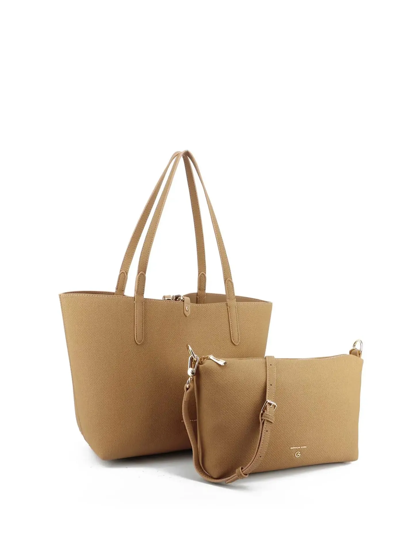 BORSA A SPALLA DONNA - GATTINONI ROMA TAN - BEN268809WPJ