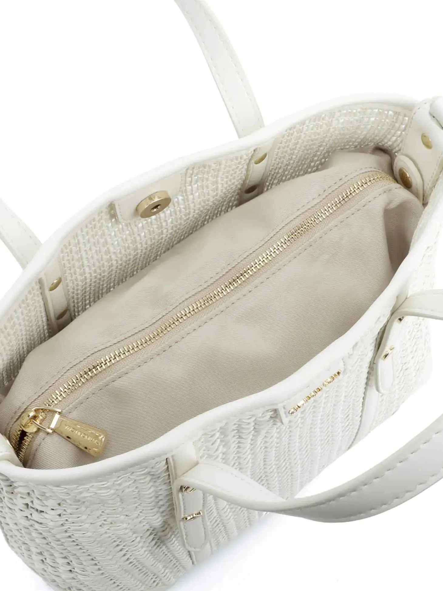 BORSA A SPALLA DONNA - GATTINONI ROMA BIANCO - BEN268761WVP