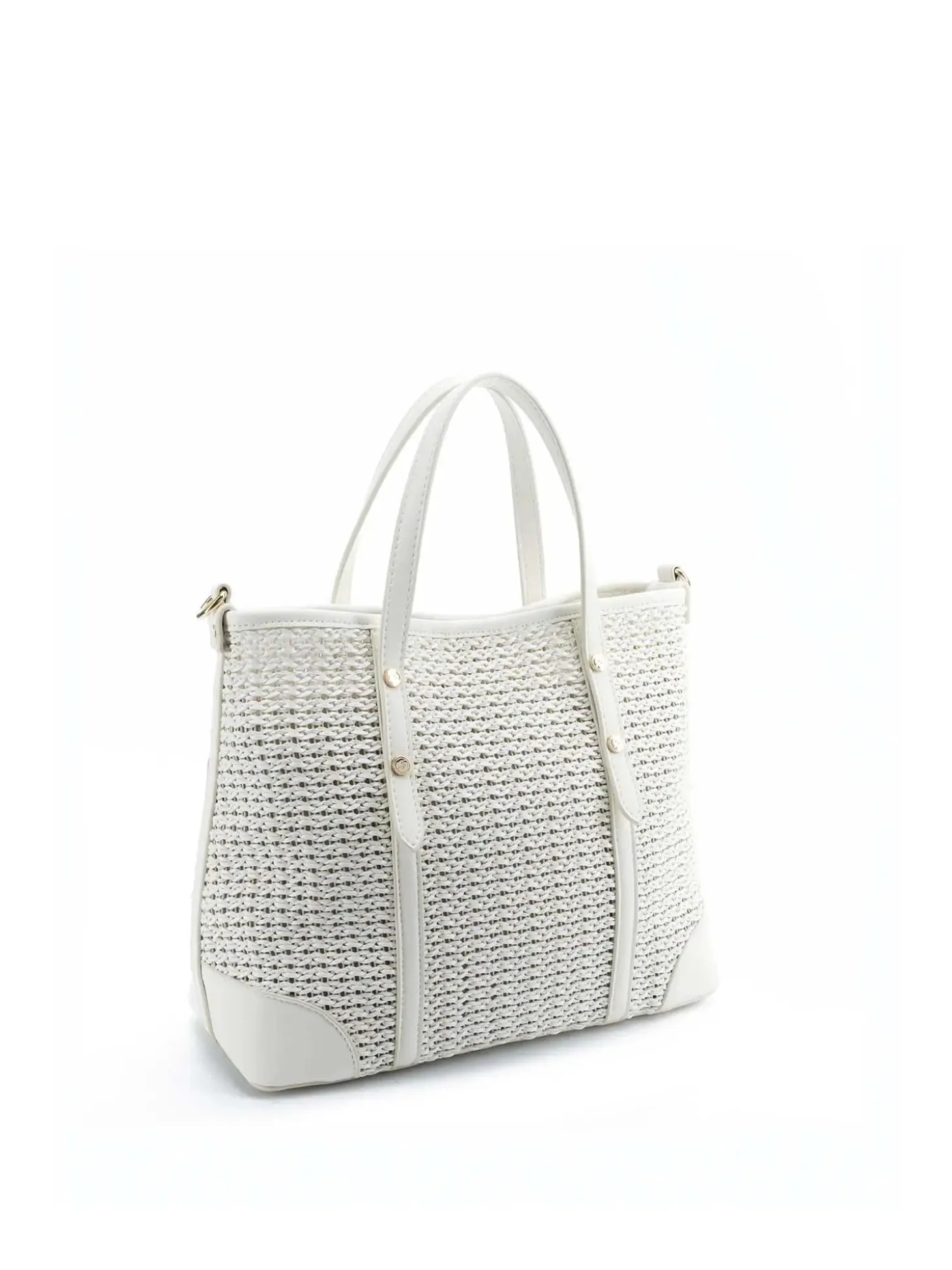 BORSA A SPALLA DONNA - GATTINONI ROMA BIANCO - BEN268761WVP