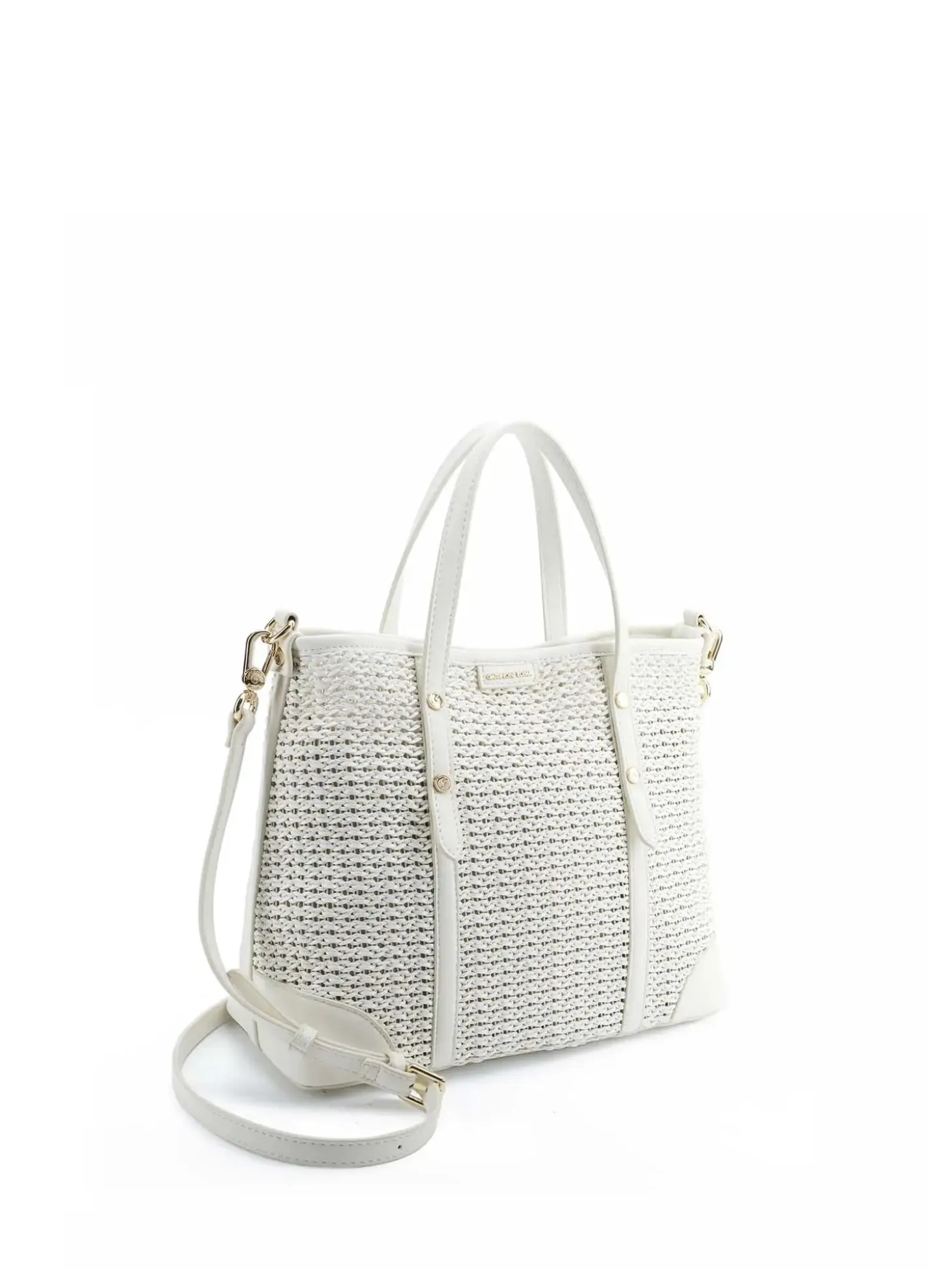 BORSA A SPALLA DONNA - GATTINONI ROMA BIANCO - BEN268761WVP