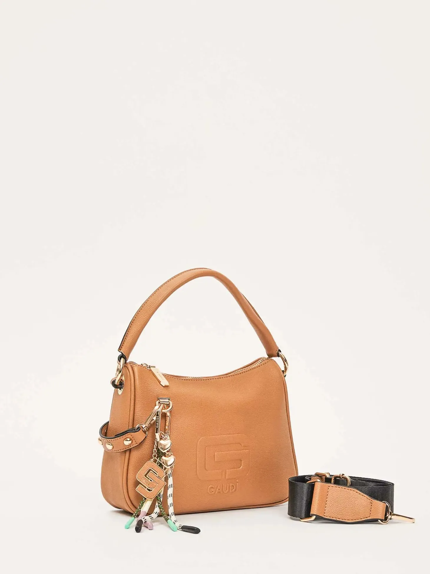 BORSA A SPALLA DONNA - GAUDI BEIGE - V6AE-12803