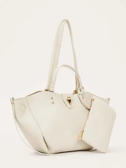 BORSA A SPALLA DONNA - GAUDI BIANCO - V6AE-12771