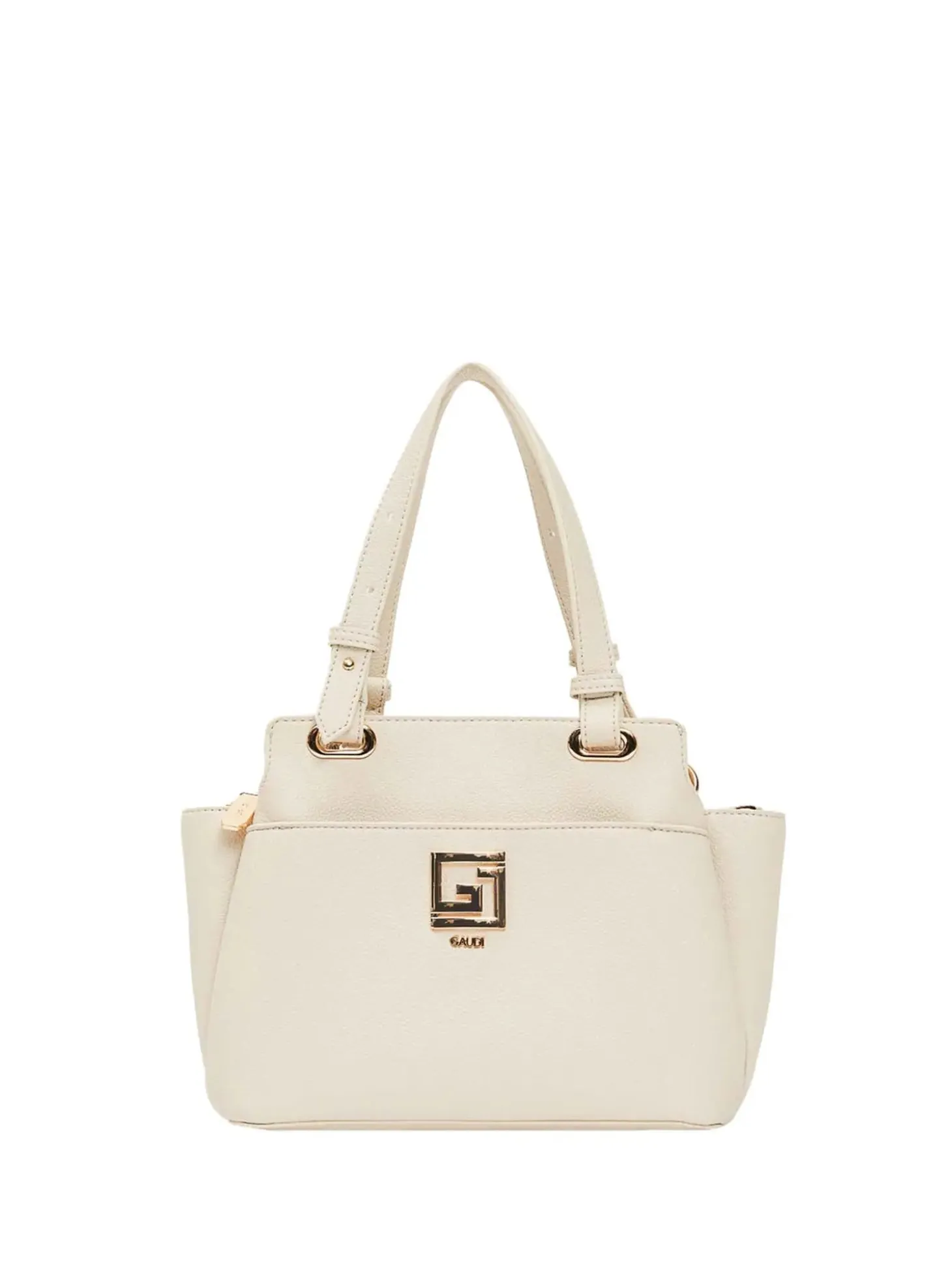 BORSA A SPALLA DONNA - GAUDI CREMA - V6AE-12781