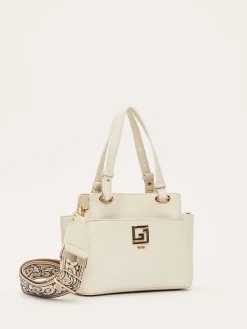 BORSA A SPALLA DONNA - GAUDI CREMA - V6AE-12781