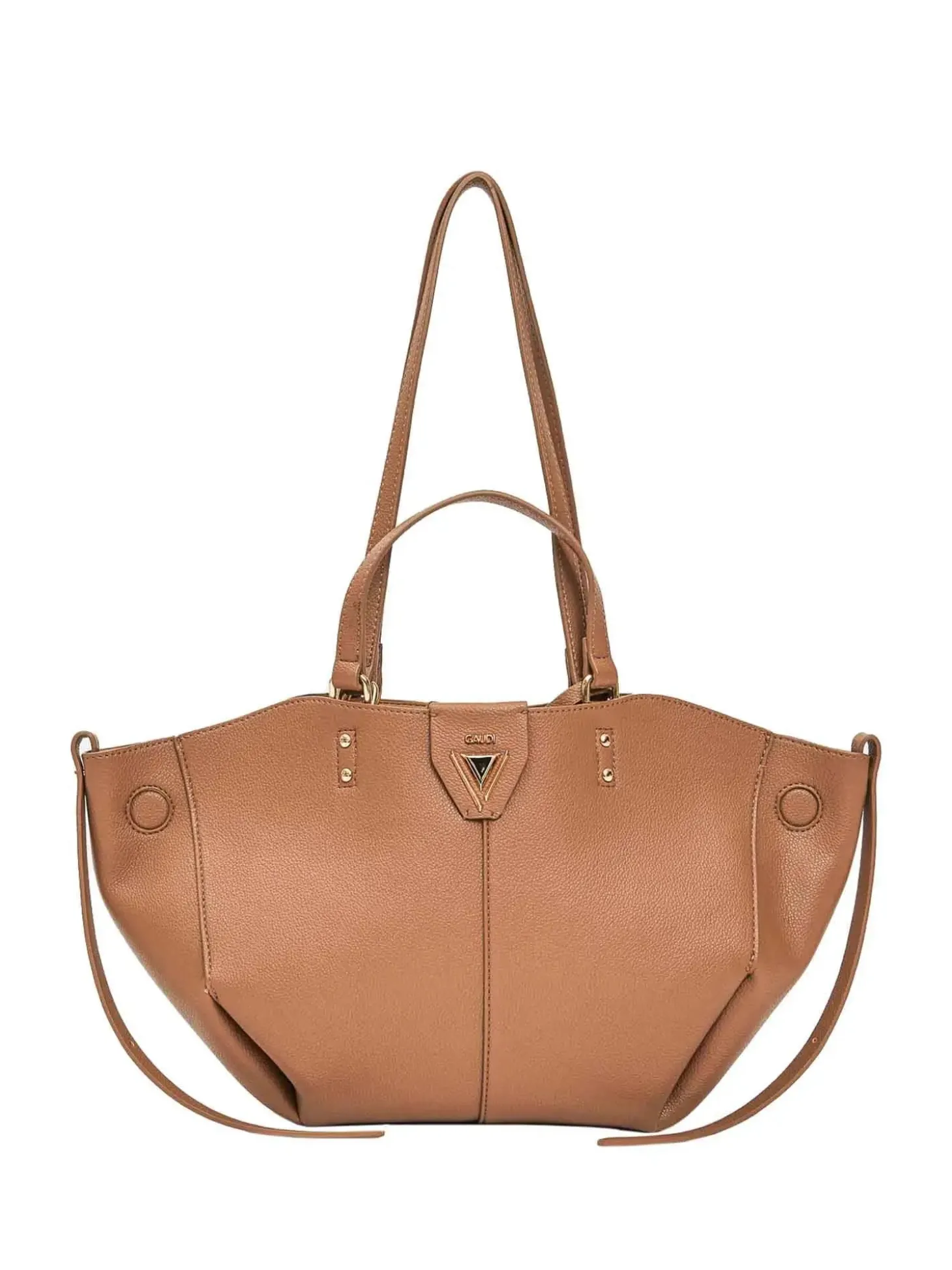 BORSA A SPALLA DONNA - GAUDI MARRONE - V6AE-12771