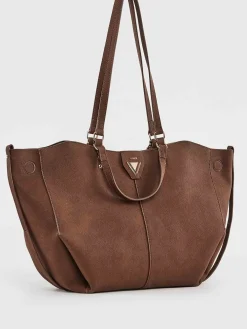 BORSA A SPALLA DONNA - GAUDI MARRONE - V6AI-13000