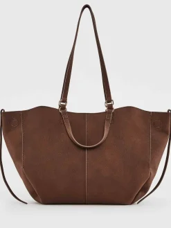 BORSA A SPALLA DONNA - GAUDI MARRONE - V6AI-13000