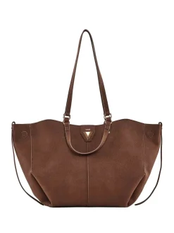 BORSA A SPALLA DONNA - GAUDI MARRONE - V6AI-13000