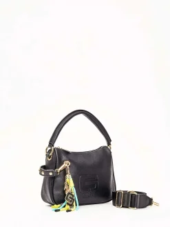 BORSA A SPALLA DONNA - GAUDI NERO - V6AE-12803