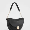 BORSA A SPALLA DONNA - GAUDI NERO - V6AI-13080