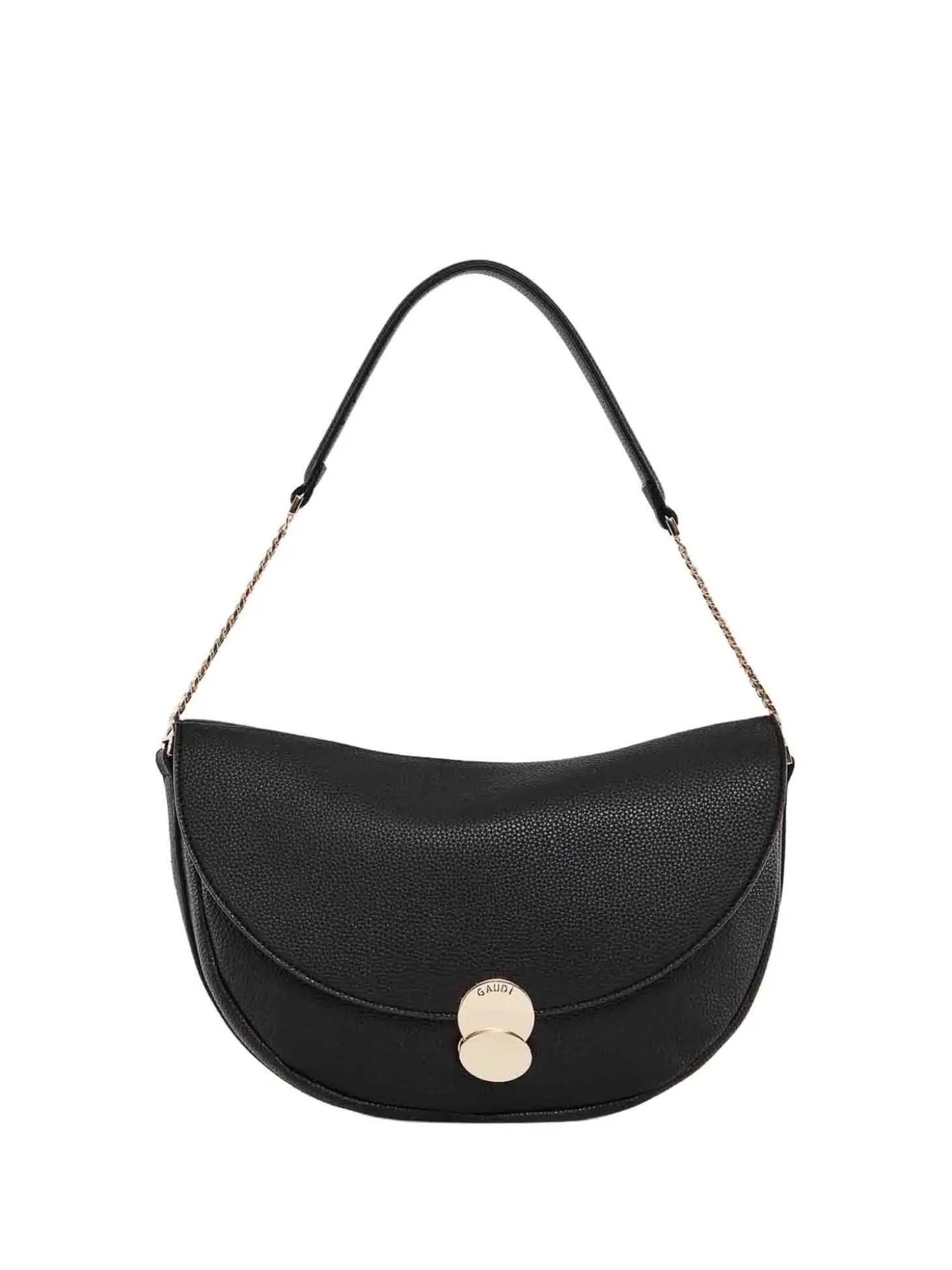 BORSA A SPALLA DONNA - GAUDI NERO - V6AI-13080