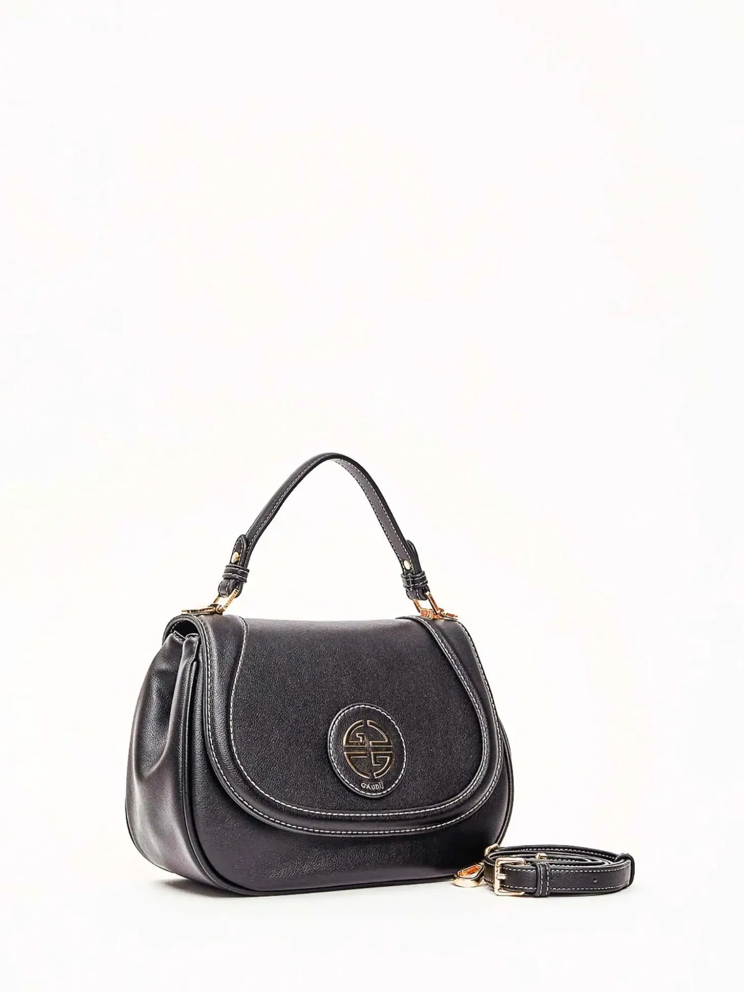 BORSA A SPALLA DONNA - GAUDI NERO - V6AE-12723