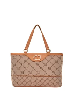BORSA A SPALLA DONNA - GAUDI TAN - V6AE-12700