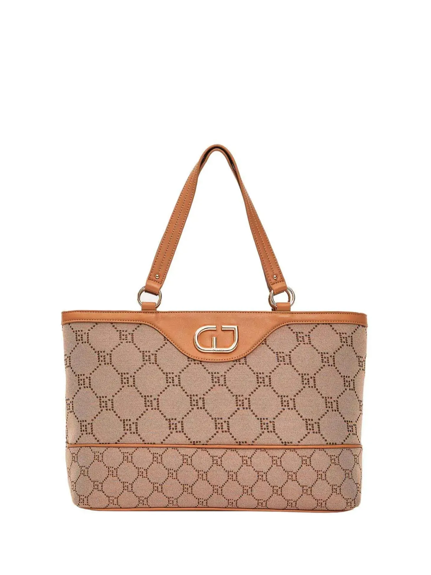 BORSA A SPALLA DONNA - GAUDI TAN - V6AE-12700