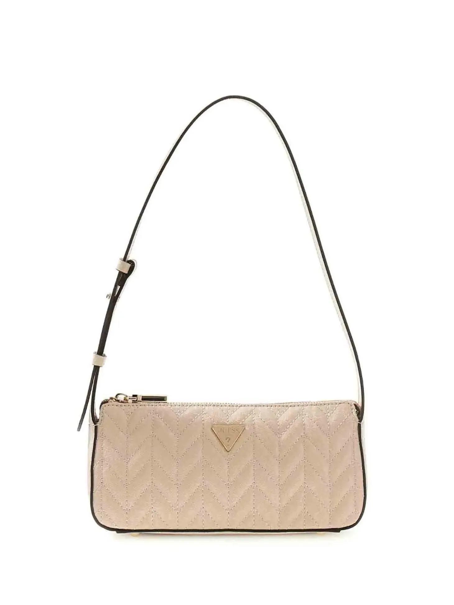 BORSA A SPALLA DONNA - GUESS BEIGE - HWGG97 41720