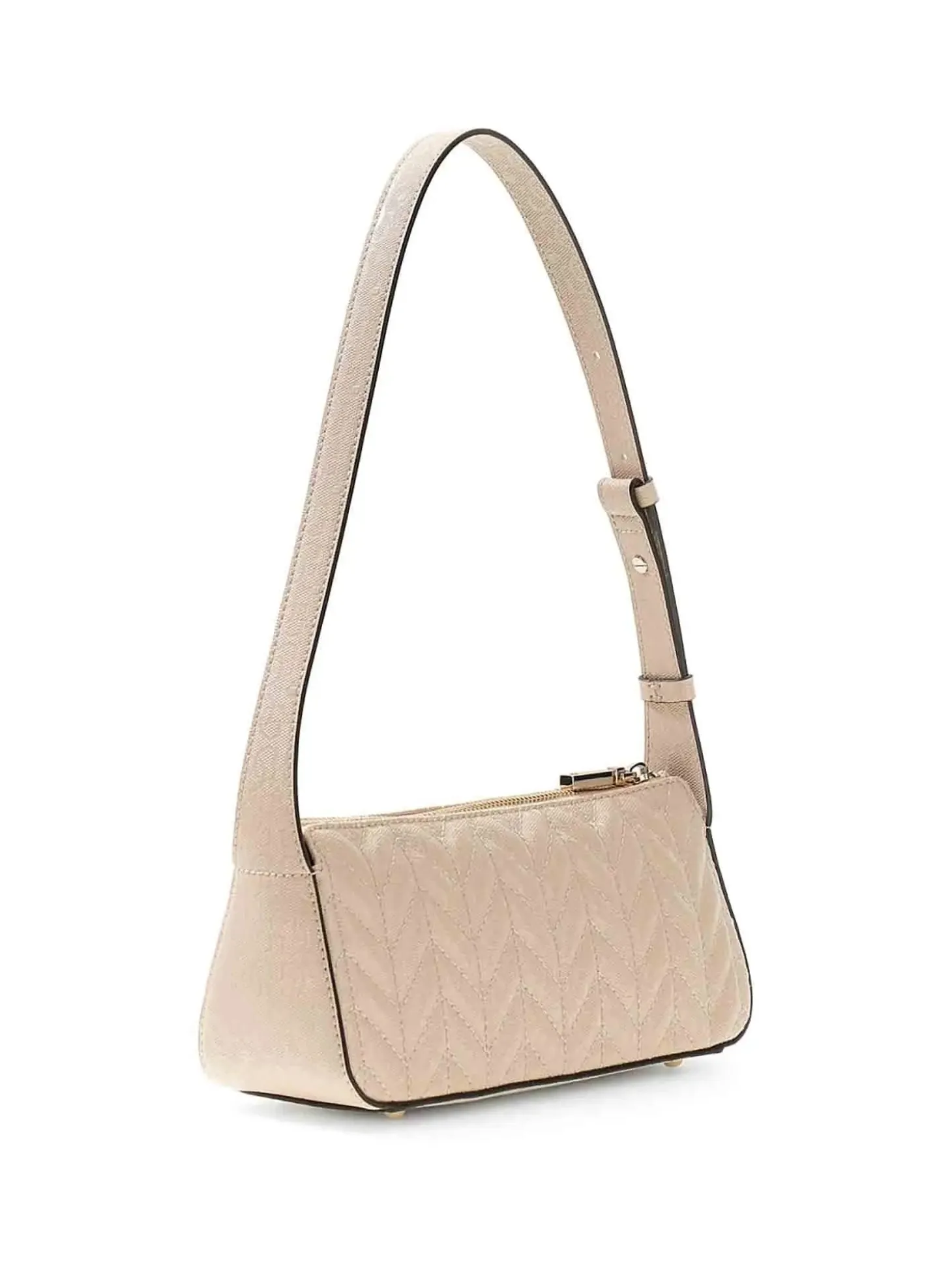 BORSA A SPALLA DONNA - GUESS BEIGE - HWGG97 41720