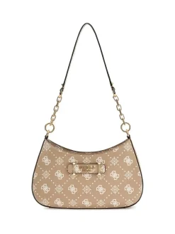 BORSA A SPALLA DONNA - GUESS BEIGE - HWGP98 98180