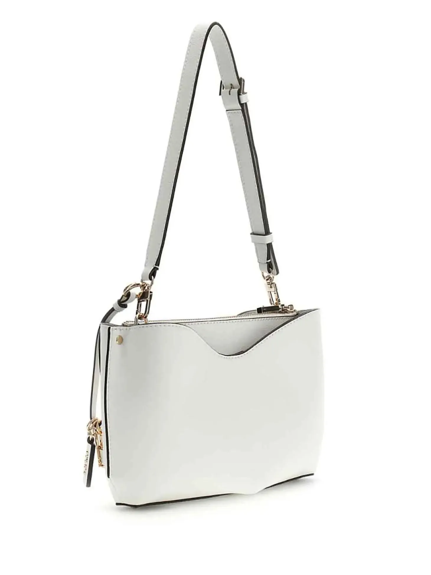 BORSA A SPALLA DONNA - GUESS BIANCO - HWBG99 07170