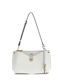 BORSA A SPALLA DONNA - GUESS BIANCO - HWBG99 07170