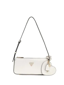 BORSA A SPALLA DONNA - GUESS BIANCO - HWBG99 32720