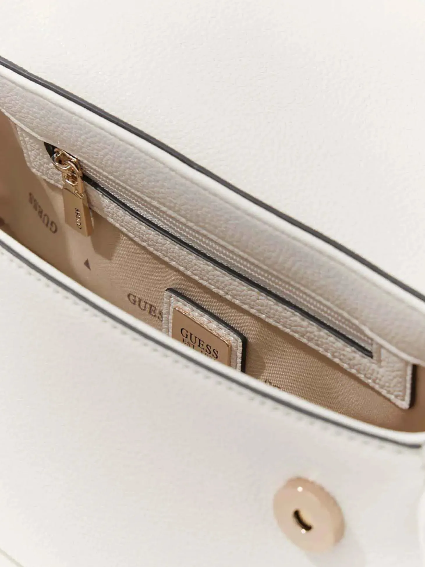 BORSA A SPALLA DONNA - GUESS BIANCO - HWBG99 18190