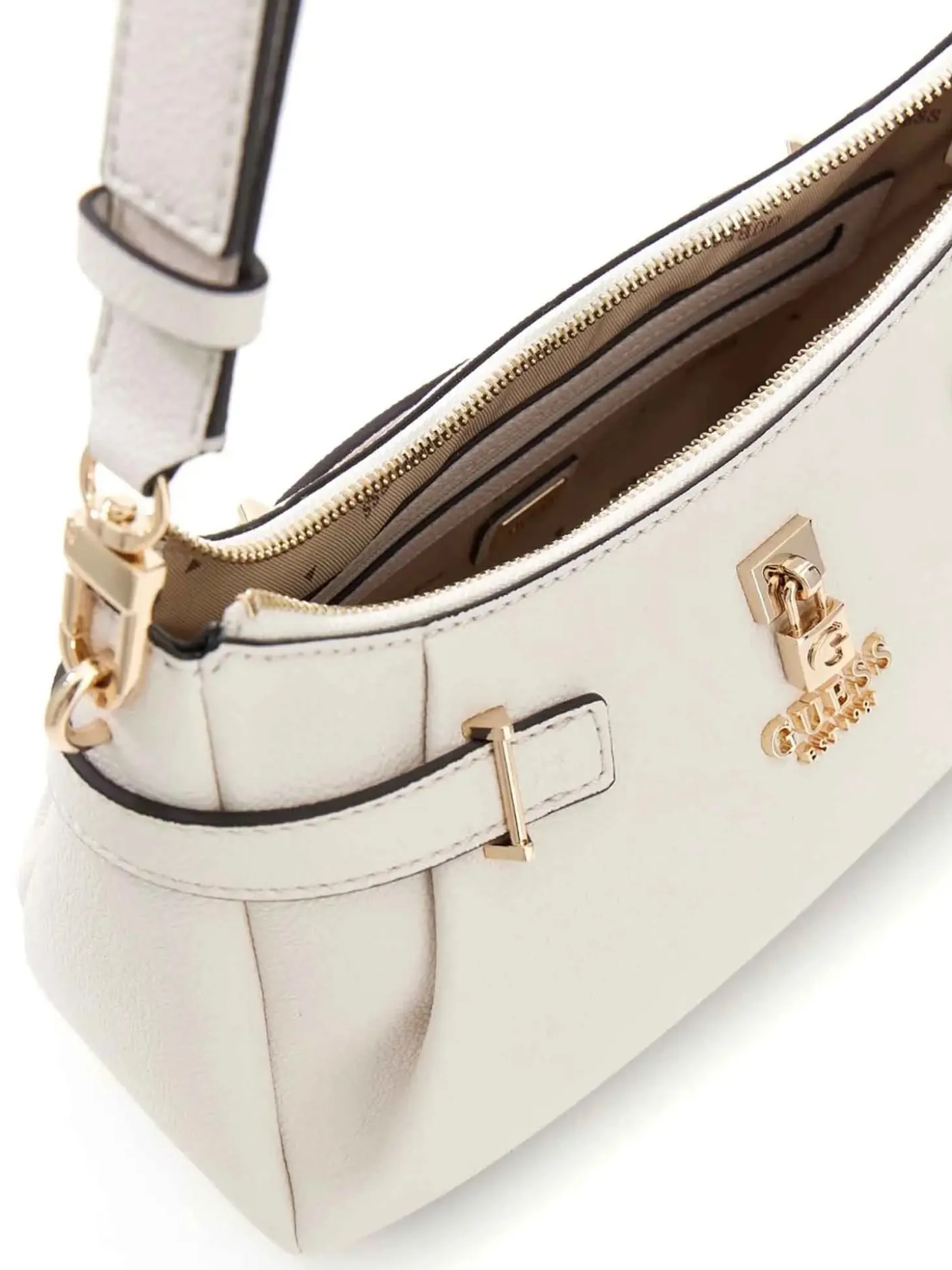 BORSA A SPALLA DONNA - GUESS BIANCO - HWBG78 33180