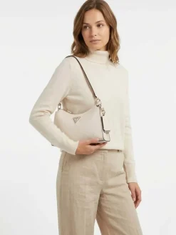 BORSA A SPALLA DONNA - GUESS BIANCO - HWPD98 88180