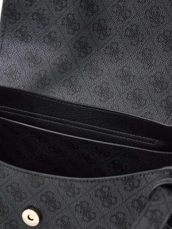 BORSA A SPALLA DONNA - GUESS CARBONE - HWSG97 56190