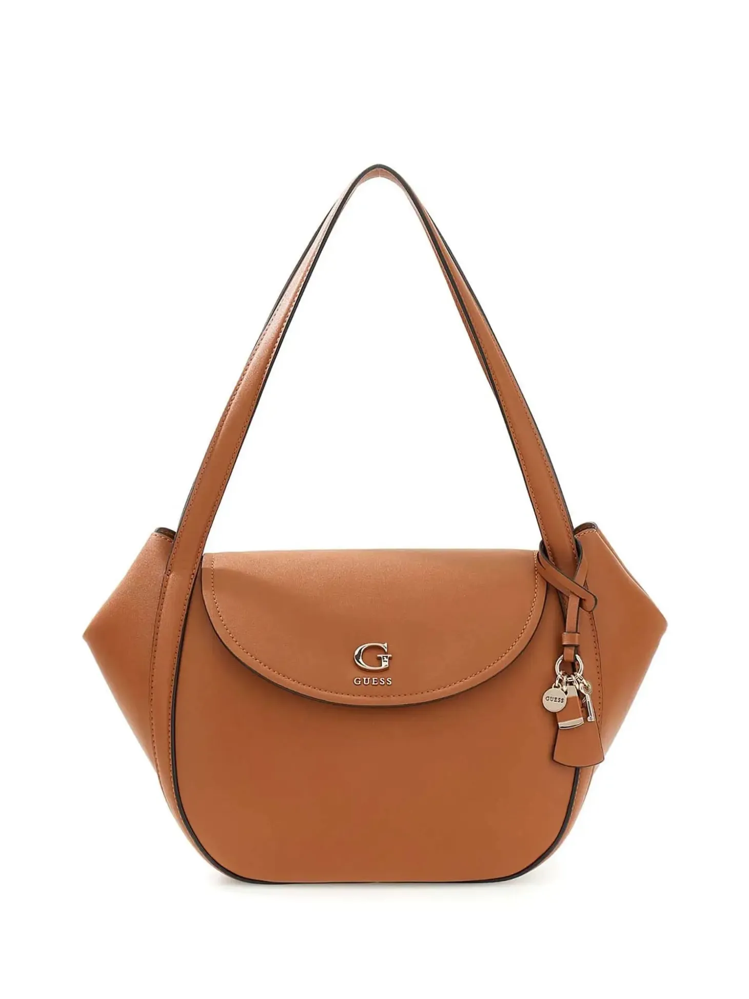 BORSA A SPALLA DONNA - GUESS CARAMELLO - HWBG97 39190