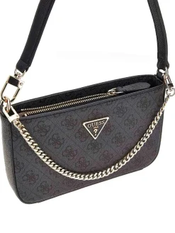 BORSA A SPALLA DONNA - GUESS CARBONE - HWBG96 72720