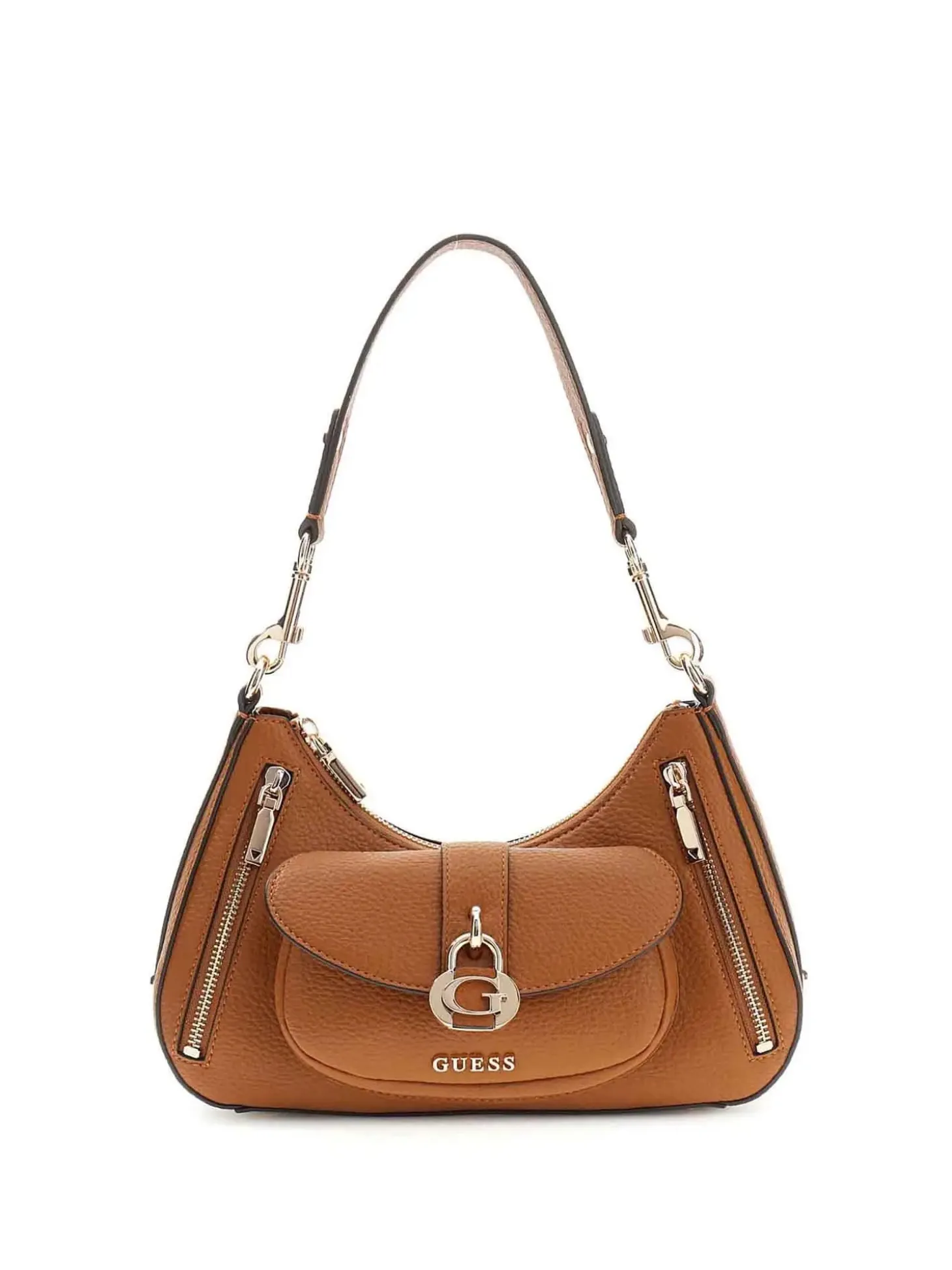 BORSA A SPALLA DONNA - GUESS CARAMELLO - HWBG83 62180